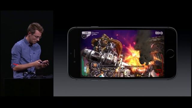 iPhone 6s Demo Warhammer 40,000 Freeblade by Andy Wafer at Apple Special Event, Sept 2015 смотреть онлайн