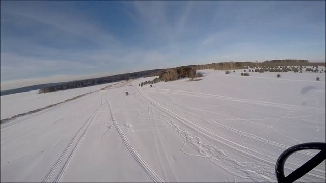 Тандемный полет на мотопараплане над акваторией Иркутского водохранилища в заливе Большой калей смотреть онлайн