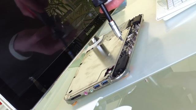 Видеоинструкция - разборка моноблока Lenovo A320