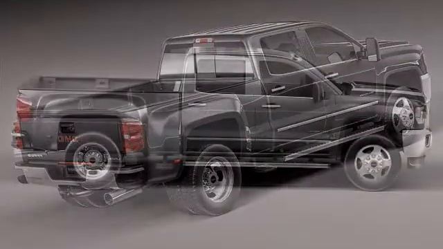 3D Model GMC Sierra HD 2015 3D Model at 3DExport.com смотреть онлайн