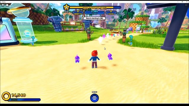 Roblox Sonic Speed Simulator Script (AutoGet XP, Steps) смотреть онлайн