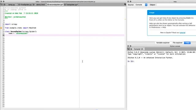 WEB SCRAPING WITH SCRAPY - ITEMS AND SELECTORS смотреть онлайн