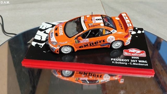Peugeot 307 WRC Rallye Monte Carlo 2006 Peter Solberg 1/43 смотреть онлайн