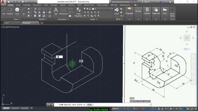 Autocad Isometric Drawing 19 смотреть онлайн