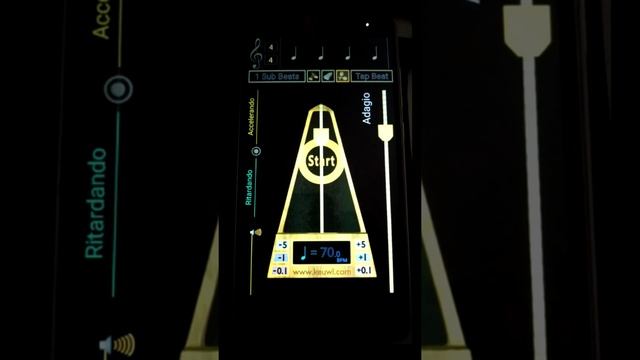 Основные настройки метронома смотреть онлайн