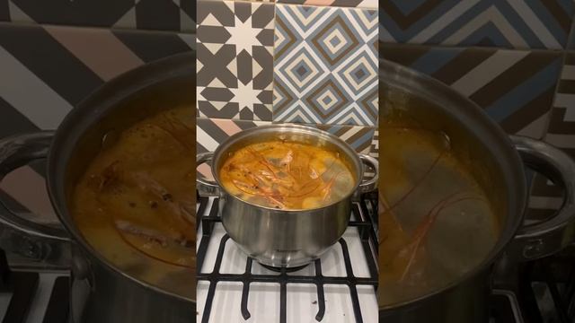 Креветочный бульон, как его делают в ресторанах. Хорош для томяма и соусов