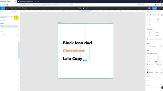 Cara menggunakan Fontawesome di Figma смотреть онлайн