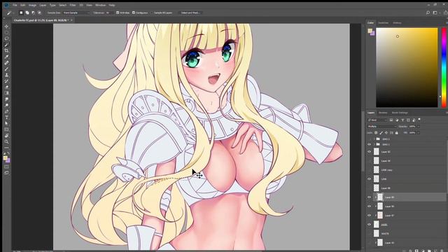 【Digital Speedpaint #32】Charlotte (Fire Emblem) смотреть онлайн