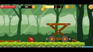 Новый КРАСНЫЙ ШАР, Шарик, мультик, игра, Детский летсплей. red ball.