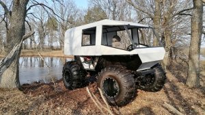 Автономный отопитель и фары на вездеход