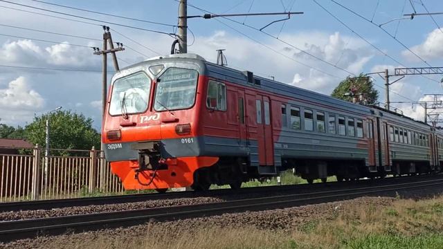 эд9м электричка Лихая - Ростов - Дон