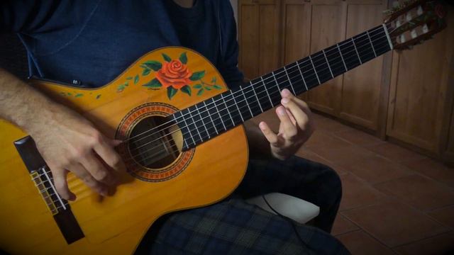 EVANGELION - A CRUEL ANGEL'S THESIS meets flamenco gypsy guitarist [OPENING GUITAR COVER] смотреть онлайн