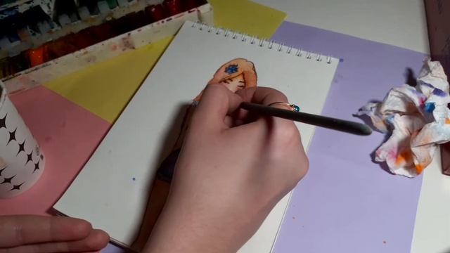 Рисуем акварелью — лайвхаки и советы — SinamoniaDIY смотреть онлайн