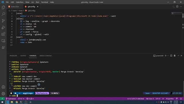 Using GIT aliases to speed up GIT commands typing смотреть онлайн
