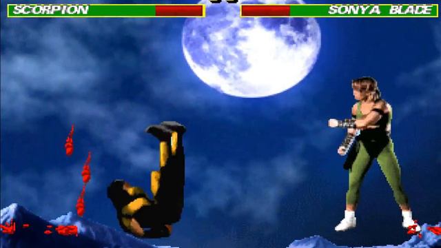 Mortal Kombat 1 (Remake) Scorpion Full Playthrough смотреть онлайн