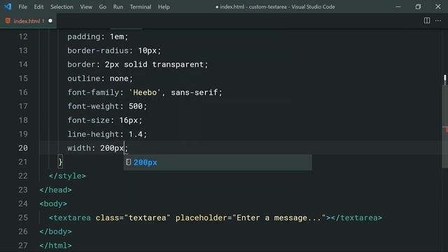 How to Style Text Areas on HTML Forms With CSS - Web Design Tutorial смотреть онлайн