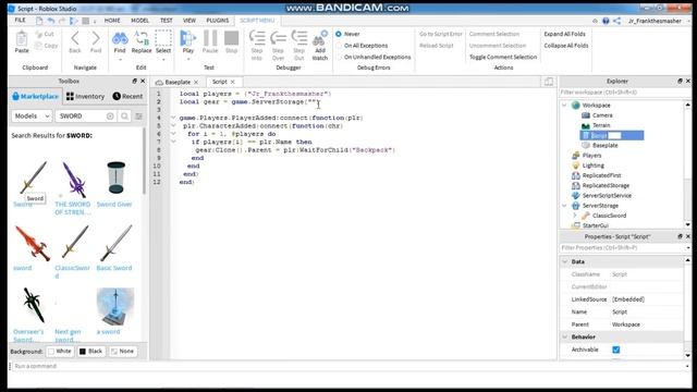 How to add gears to your Roblox game | Studio смотреть онлайн