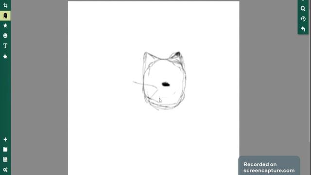 How to draw a easy grey cat online for free смотреть онлайн