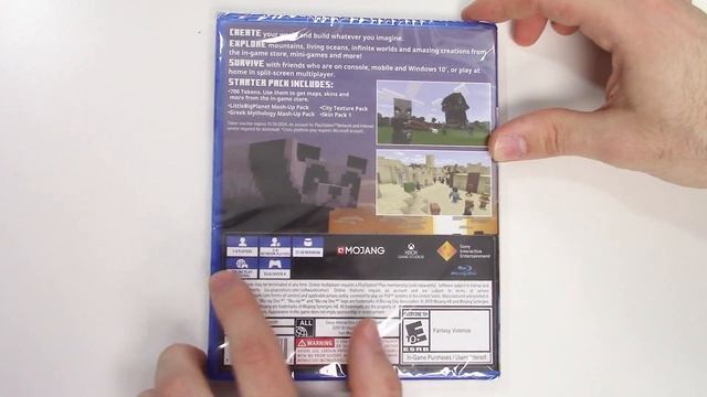 Minecraft Starter Collection (PS4) Unboxing смотреть онлайн