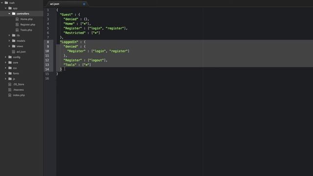ACL JSON Files смотреть онлайн