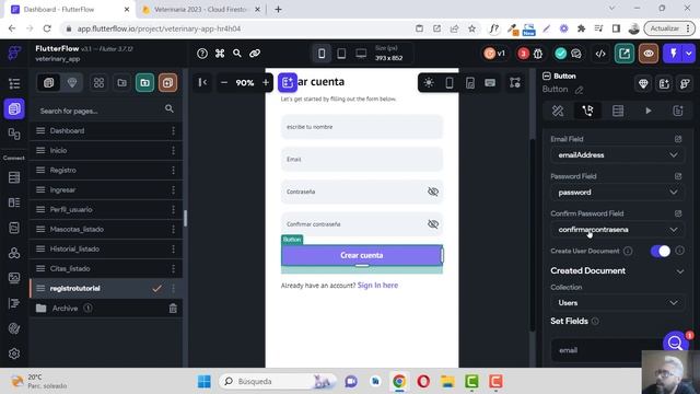 Tutorial FlutterFlow - Registro y Login con Firebase смотреть онлайн