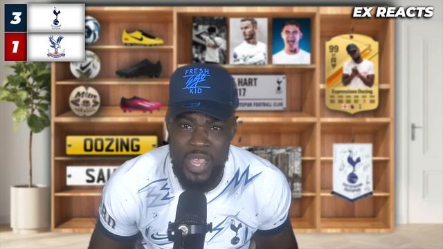 EXPRESSIONS BIRTHDAY CURSE FINALLY BROKEN! Tottenham 3-1 Crystal Palace EXPRESSIONS REACTS смотреть онлайн