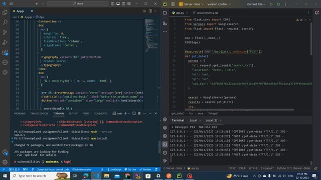 Full Stack Project Using ReactJs (JavaScript library) and Flask(python backend framework) смотреть онлайн