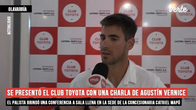Con una charla de Agustín Vernice, se presentó el Toyota Club смотреть онлайн