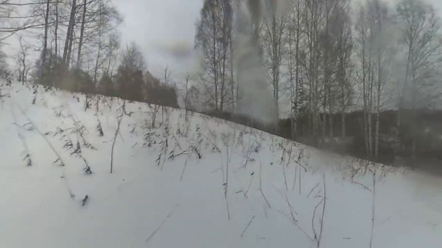 Долина реки Дол на снегоходе, с камеры 360VR смотреть онлайн
