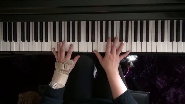 Theme from "Love Story" - slow piano tutorial смотреть онлайн