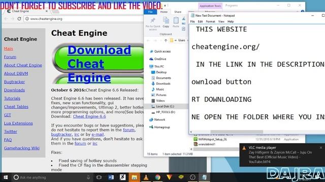 HOW TO DOWNLOAD CHEAT ENGINE FOR FREE ON PC смотреть онлайн