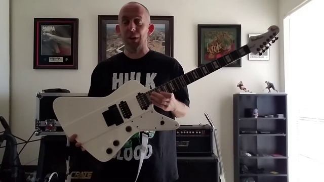 The Washburn Marzi Montazeri signature series guitar "The Priestess". смотреть онлайн