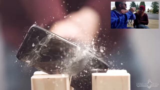 Сбрасываем iPhone X с квадрокоптера!!!! смотреть онлайн