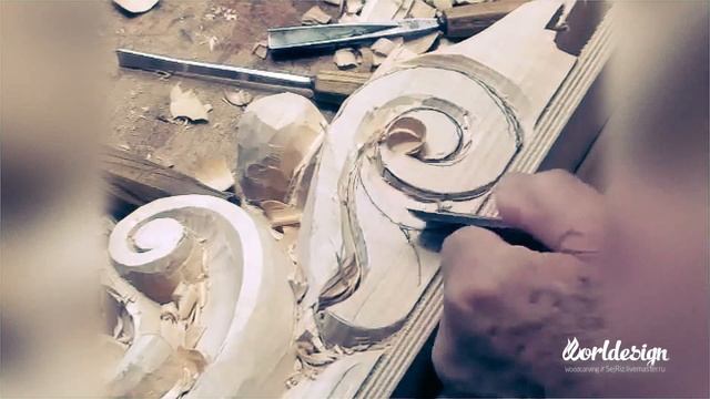Woodcarving Baroque Consoles ►► Урок Резьба по дереву Консоль Барокко смотреть онлайн