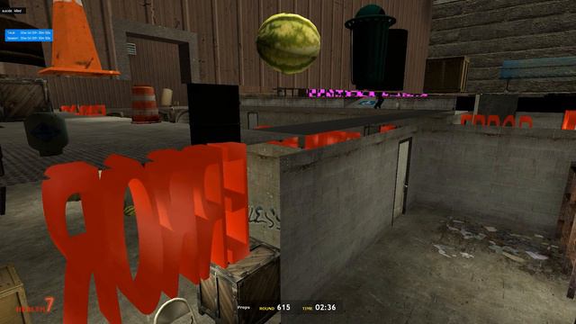 THERE'S A LOAD OF MELONS! (Garry's Mod Prop Hunt) смотреть онлайн