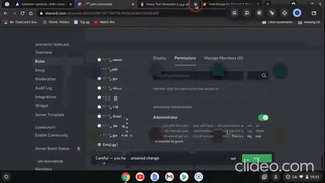 Aesthetic Discord Server Template | Template link in desc! + Speed Build | No music sadly смотреть онлайн