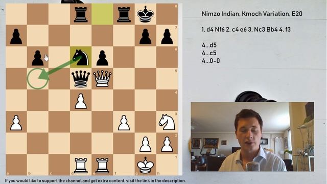 The f3 Nimzo-Indian (Kmoch Variation) смотреть онлайн