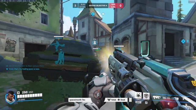 POTG! Gale Baptiste God Overwatch 2 Season 9 Gameplay Top 500 смотреть онлайн