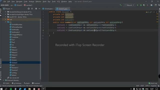 bio-server: java programming - o'clock ☣ смотреть онлайн