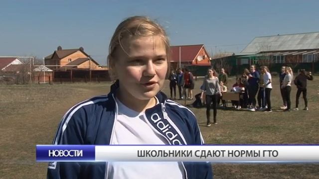 Школьники сдают нормы ГТО смотреть онлайн