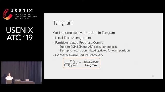 USENIX ATC '19 - Tangram: Bridging Immutable and Mutable Abstractions for Distributed Data Analytic смотреть онлайн