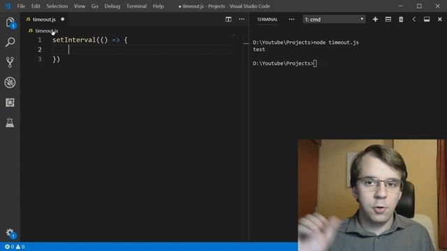 setTimeout and setInterval in JS смотреть онлайн