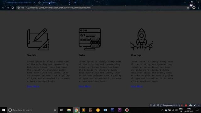 Card Hover Effects | CSS & HTML смотреть онлайн