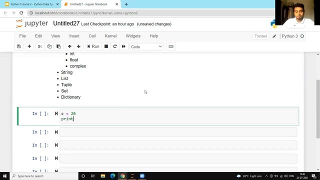 Tutorial 2 - Python Programming - Data Types in Python смотреть онлайн