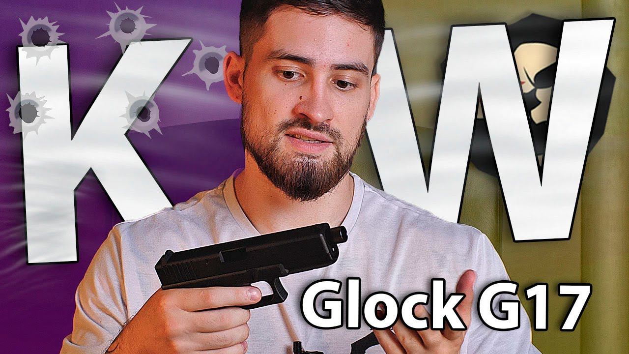 Страйкбольный пистолет KJW Glock G17 (6 мм, CO2, GBB, с резьбой) видео обзор смотреть онлайн