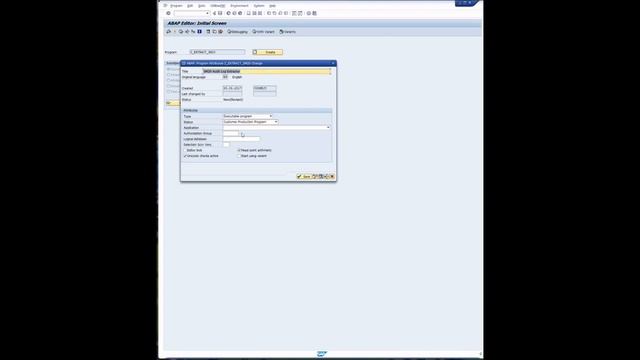 ABAP REPORT TO EXTRACT SAP SECURITY AUDIT LOGS (SM20) TO FLAT FILES смотреть онлайн