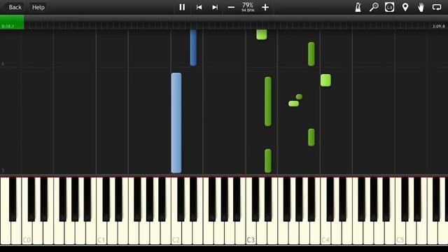 Skype - Ringtone [Synthesia Tutorial] смотреть онлайн