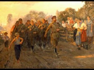 Солнце скрылось за горою