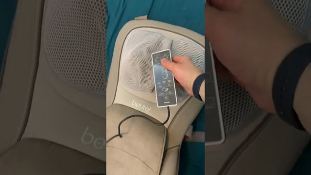 Демонстрация массажной накидки Beurer