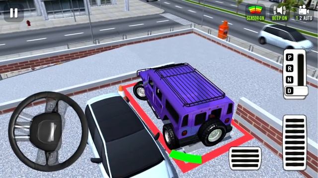 Hummer Test Driving School: Master of Parking: SUV | Car | Simulator Games Android Gameplay смотреть онлайн